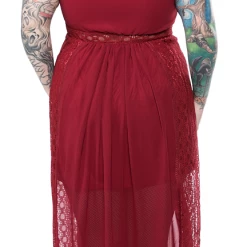 RESTYLE RED GRACE DRESS
