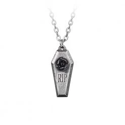 Accessories ALCHEMY OF ENGLAND RIP COFFIN NECKLACE