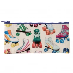 Blue Q What's New ROLLER SKATES MAKE UP BAG