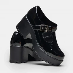 Koi Footwear KOI SAI MARY JANES BLACK PATENT