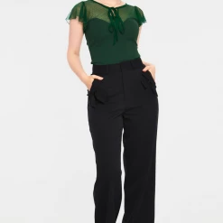 VOODOO VIXEN SAMANTHA MESH TOP GREEN 9 VOODOO VIXEN SAMANTHA MESH TOP GREEN