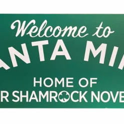 Homewares TRICK OR TREAT STUDIOS HALLOWEEN III: SEASON OF THE WITCH SANTA MIRA WOOD SIGN