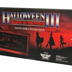 Homewares TRICK OR TREAT STUDIOS HALLOWEEN III: SEASON OF THE WITCH SANTA MIRA WOOD SIGN 7 Homewares TRICK OR TREAT STUDIOS HALLOWEEN III: SEASON OF THE WITCH SANTA MIRA WOOD SIGN