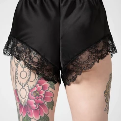 KILLSTAR SEVERINA SATIN SHORTS
