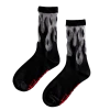 What's New ECTOGASM SHEER FLAME SOCKS BLACK