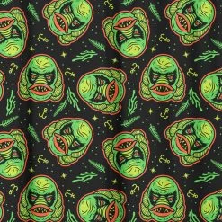 SOURPUSS CREATURE SHOWER CURTAIN Haunted Homewares