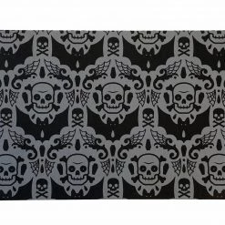 SOURPUSS SPOOKY DAMASK DOORMAT Haunted Homewares