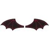 SOURPUSS BAT WINGS PATCH SET RED
