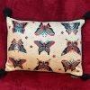 Shop Sourpuss SOURPUSS TATTOO BUTTERFLIES PILLOW