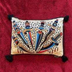 SOURPUSS TATTOO DAGGERS PILLOW Shop Sourpuss