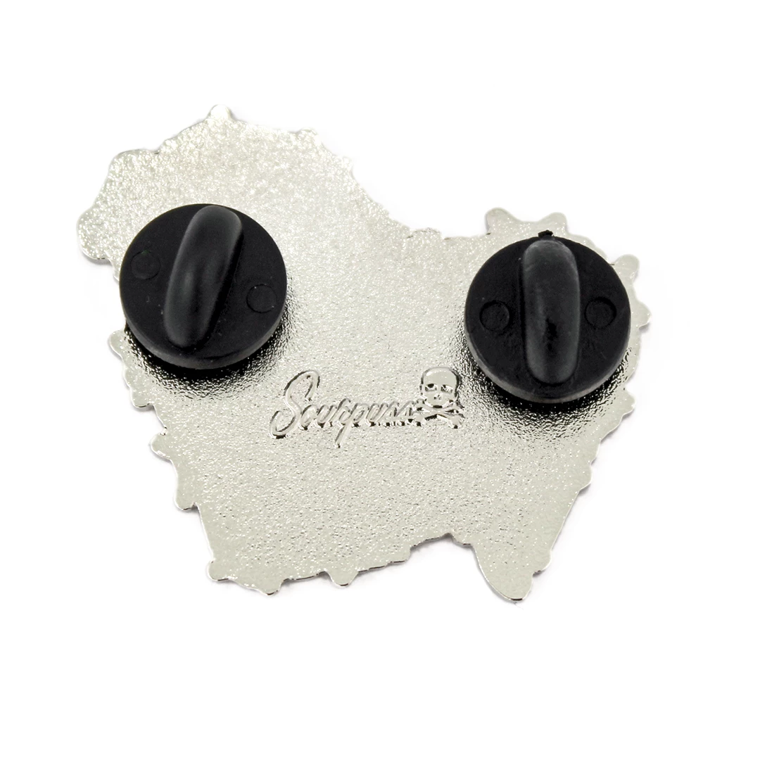 SOURPUSS HOOLIGAN ENAMEL PIN 4 SOURPUSS HOOLIGAN ENAMEL PIN