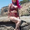 SOURPUSS LEOPARD MONOKINI HOT PINK 2 SOURPUSS LEOPARD MONOKINI HOT PINK