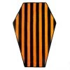 SOURPUSS COFFIN RUG BLACK/ORANGE Haunted Homewares 1 SOURPUSS COFFIN RUG BLACK/ORANGE Haunted Homewares