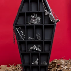 SOURPUSS COFFIN CURIO SHELF