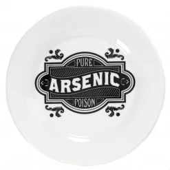 SOURPUSS ARSENIC DESSERT PLATE Haunted Homewares