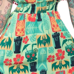 Ghouls Just Wanna Have Sun SOURPUSS KREEP A TIKI FIESTA MAXI DRESS 9 Ghouls Just Wanna Have Sun SOURPUSS KREEP A TIKI FIESTA MAXI DRESS