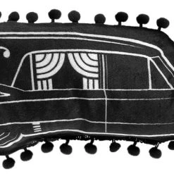 SOURPUSS HEARSE SHAPED PILLOW Haunted Homewares 5 SOURPUSS HEARSE SHAPED PILLOW Haunted Homewares