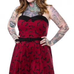 SOURPUSS LUNA BATS SPOOKSVILLE DRESS