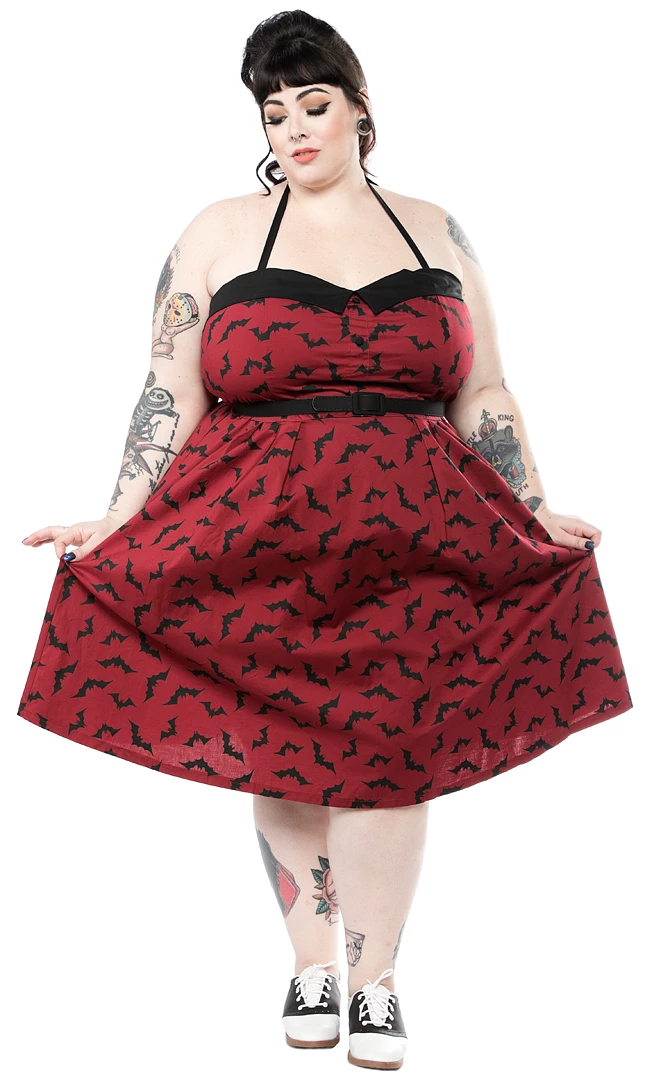 SOURPUSS LUNA BATS SPOOKSVILLE DRESS 7 SOURPUSS LUNA BATS SPOOKSVILLE DRESS