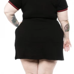Shop Sour+Plus SOURPUSS RED ROSE POLO DRESS