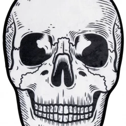 SOURPUSS SKULL BATH MAT