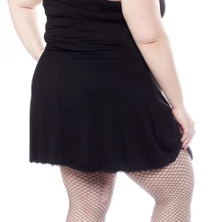 Back In Stock SOURPUSS SLIP DRESS BLACK 8 Back In Stock SOURPUSS SLIP DRESS BLACK
