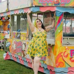 SOURPUSS SPOOKY MELONS GAUZY DRESS What's New