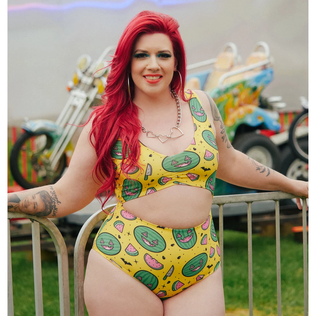 SOURPUSS SPOOKY MELONS MONOKINI What's New 3 SOURPUSS SPOOKY MELONS MONOKINI What's New