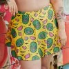 What's New SOURPUSS SPOOKY MELONS SWIM SKIRT