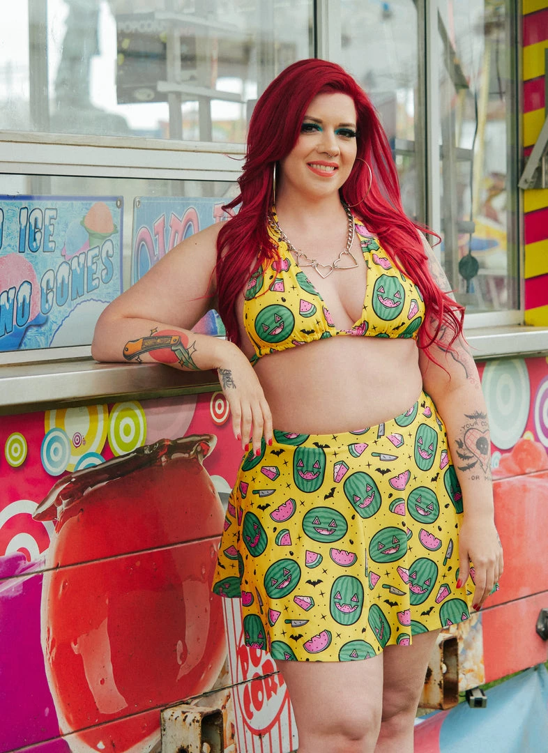 What's New SOURPUSS SPOOKY MELONS SWIM SKIRT 4 What's New SOURPUSS SPOOKY MELONS SWIM SKIRT