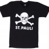 Graphic Tees FC ST PAULI SKULL T SHIRT