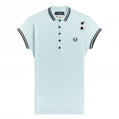 FRED PERRY AMY WINEHOUSE KNITTED SHIRT STARLIGHT Apparel 10 FRED PERRY AMY WINEHOUSE KNITTED SHIRT STARLIGHT Apparel