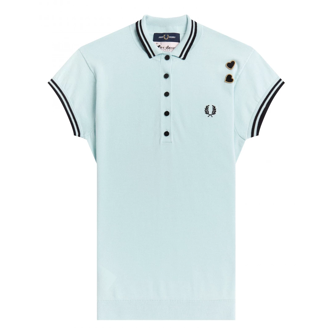 FRED PERRY AMY WINEHOUSE KNITTED SHIRT STARLIGHT Apparel 5 FRED PERRY AMY WINEHOUSE KNITTED SHIRT STARLIGHT Apparel