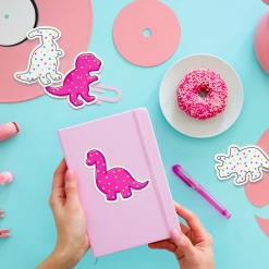 LUXCUPS CREATIVE DINO COOKIE STICKER PACK Lifestyle