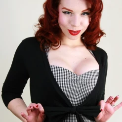 HEART OF HAUTE SWEET SWEATER BLACK