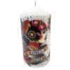 None Homewares TATTOO PILLAR CANDLE