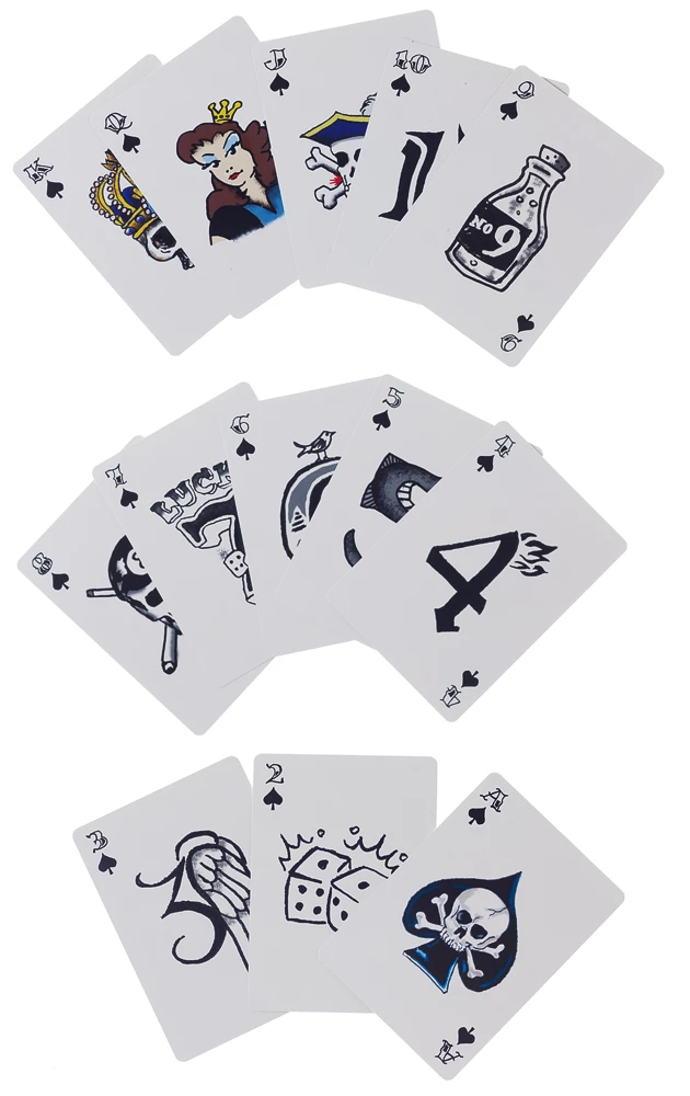 None Lifestyle TATTOO PLAYING CARDS 4 None Lifestyle TATTOO PLAYING CARDS