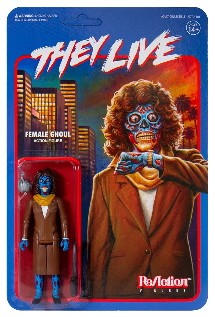 Super7 REACTION: THEY LIVE FEMALE GHOUL ACTION FIGURE Lifestyle 3 Super7 REACTION: THEY LIVE FEMALE GHOUL ACTION FIGURE Lifestyle