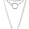 None TRIPLE CHAIN LOCK CHOKER SILVER Back In Stock 2 None TRIPLE CHAIN LOCK CHOKER SILVER Back In Stock