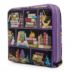 Accessories LOUNGEFLY DISNEY VILLAINS BOOKS ZIP WALLET