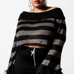 KILLSTAR VISAGE KNIT SWEATER