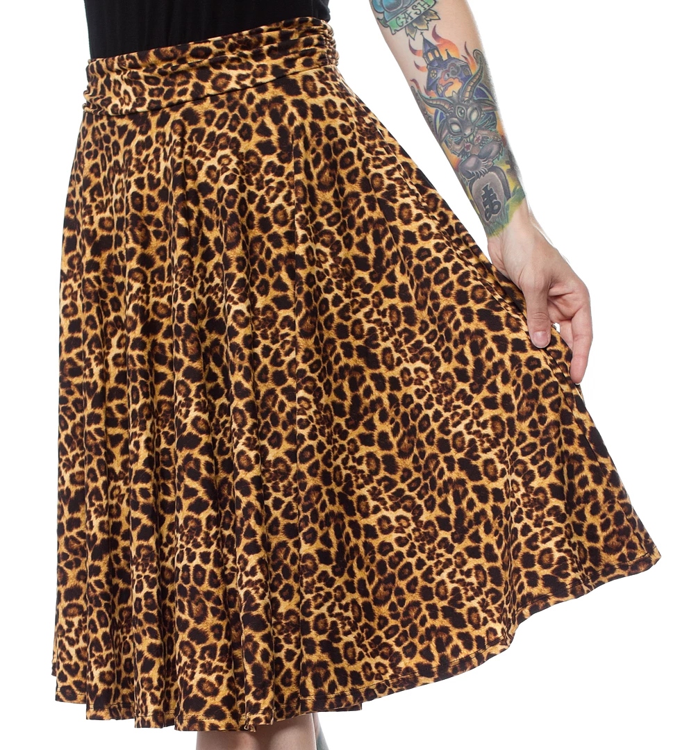 Shop Sour+Plus WAX POETIC LEOPARD ELLA SKIRT 3 Shop Sour+Plus WAX POETIC LEOPARD ELLA SKIRT