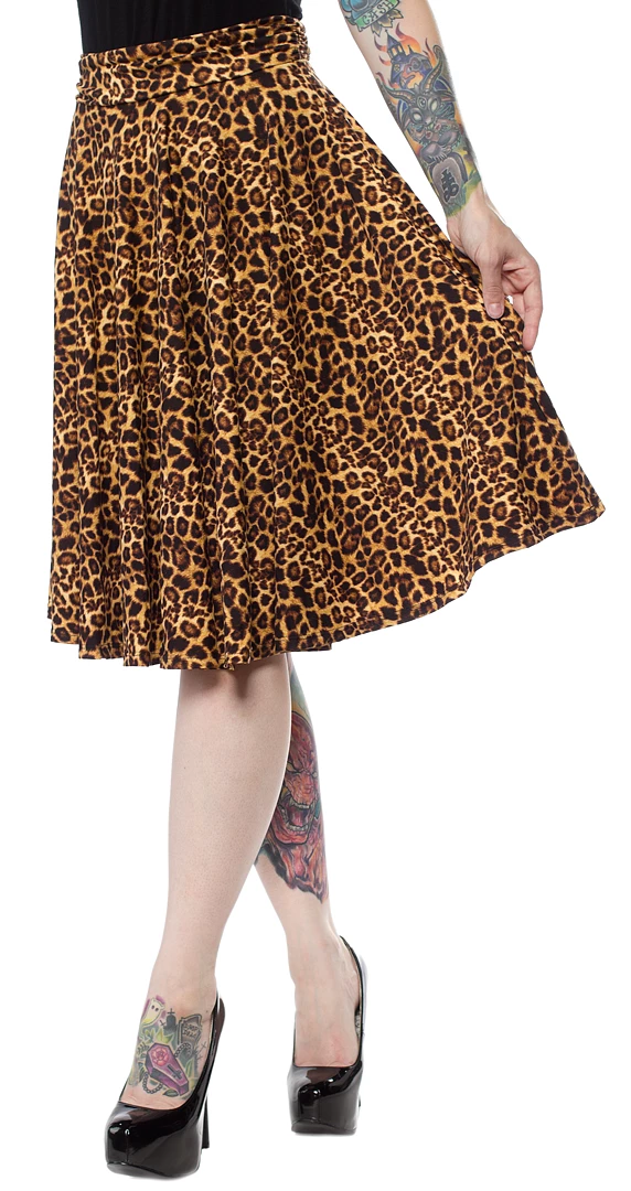 Shop Sour+Plus WAX POETIC LEOPARD ELLA SKIRT 4 Shop Sour+Plus WAX POETIC LEOPARD ELLA SKIRT