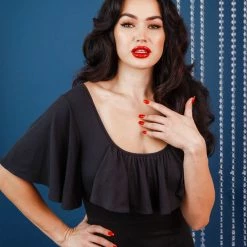 Shop Sour+Plus WAX POETIC DUCHESS DRESS BLACK