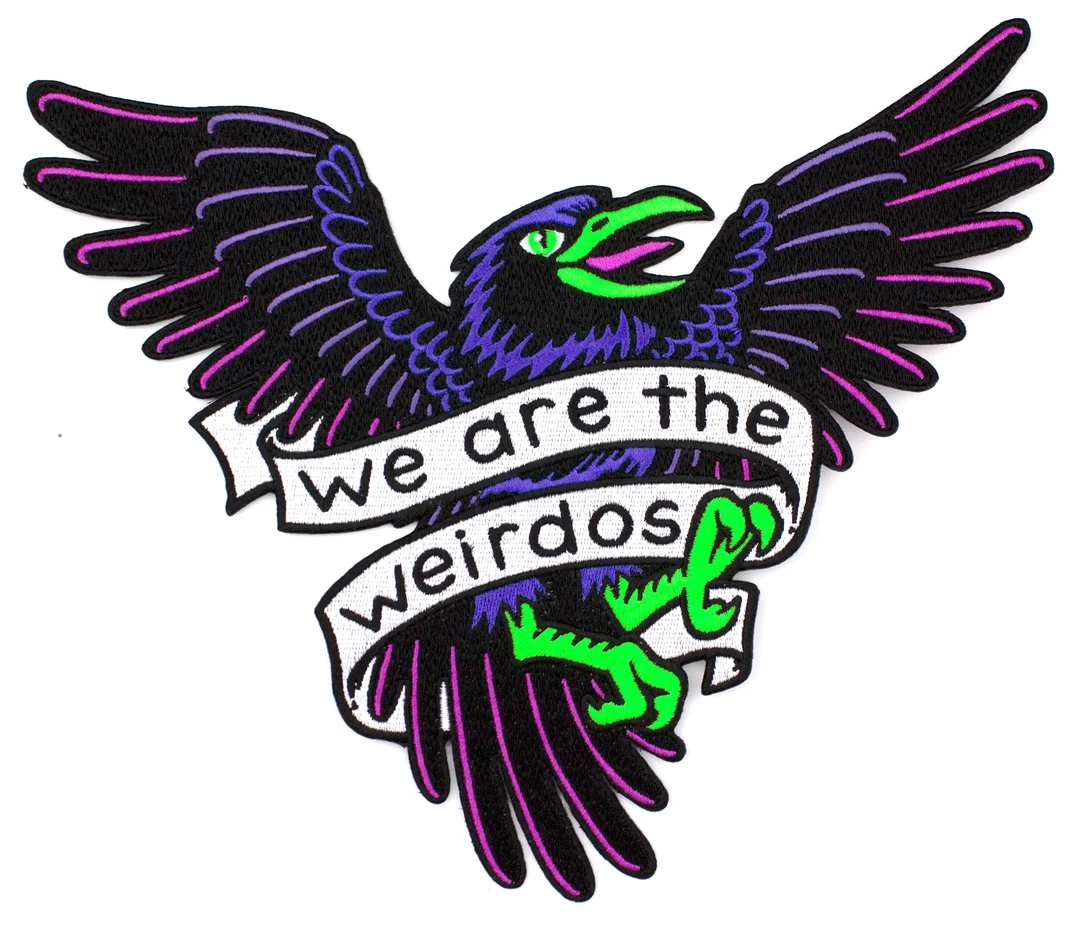 BAND OF WEIRDOS WE ARE THE WEIRDOS BACK PATCH Accessories 3 BAND OF WEIRDOS WE ARE THE WEIRDOS BACK PATCH Accessories