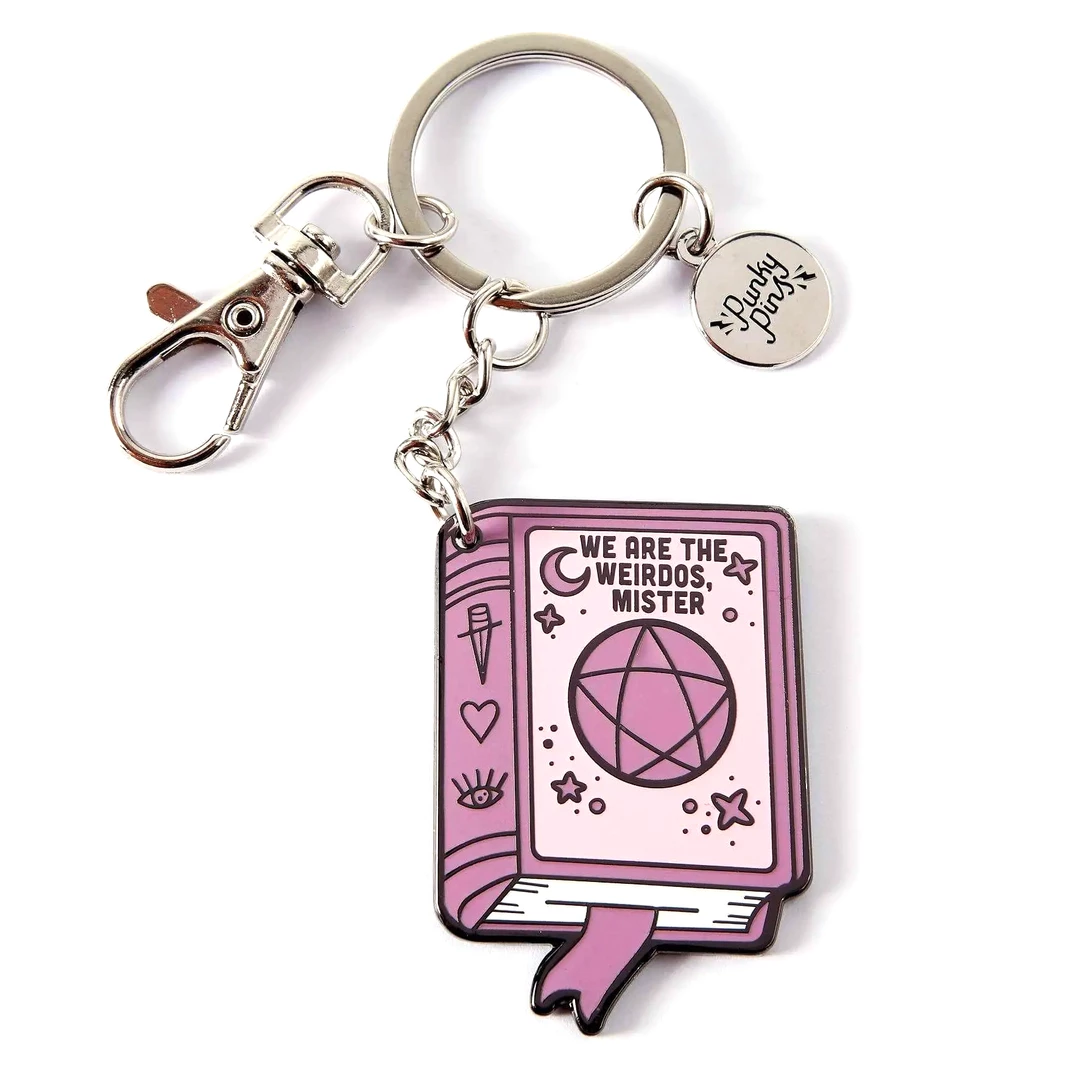 Lifestyle PUNKY PINS WE ARE THE WEIRDOS MISTER ENAMEL KEYCHAIN 3 Lifestyle PUNKY PINS WE ARE THE WEIRDOS MISTER ENAMEL KEYCHAIN