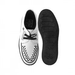 Footwear T.U.K. WHITE TUKSKIN VIVA II LOW CREEPERS