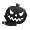 SOURPUSS SPARKLE PUMPKIN PURSE BLACK/WHITE Shop Sourpuss 1 SOURPUSS SPARKLE PUMPKIN PURSE BLACK/WHITE Shop Sourpuss